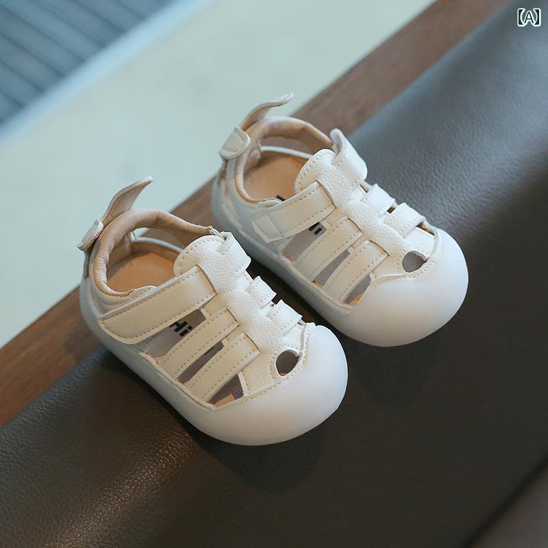 サンダル ベビー 女の子 夏 赤ちゃん ソフト底 幼児 靴 男の子 かわいい 初歩きサポート 滑り止め シューズ