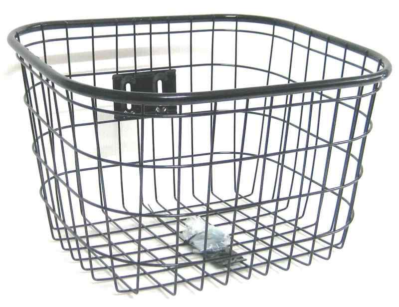 トップ(Top) カラーワイヤーバスケット 自転車用バスケット カゴ フロント 前かご 頑丈 丈夫(4)