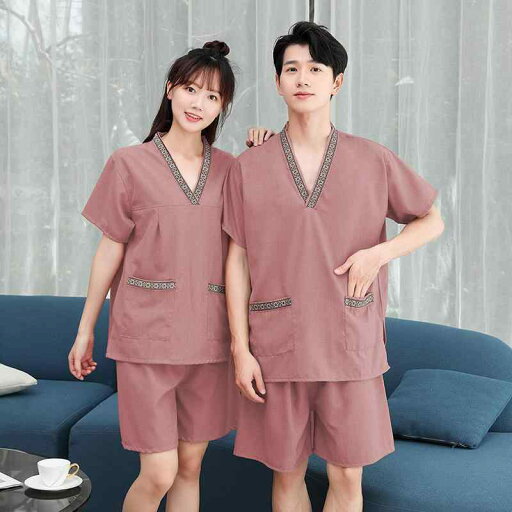 サウナ服 パジャマ 部屋着 カップルウェア ユニセックス お揃い ペアルック シンプル カジュアル リラックス 温泉 リラクゼーション スパ リフレッシュ 快適 サウナ服 パジャマ 部屋着 カップルウェア ユニセックス お揃い ペアルック シンプル カジュアル リラックス 温泉 リラクゼーション スパ リフレッシュ 快適