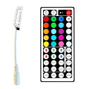 IKERY RGB LEDテープライト用 コントローラーコネクター とリモコンセット パーツのみ 他のアクセサリーは含まず 間接照明 アクセサリー IKERY商品向け