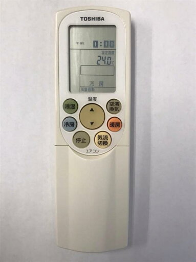 東芝 エアコンリモコン WH-F2G 東芝 エアコンリモコン WH-F2G