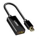 アクティブ Mini DisplayPort HDMI 変換アダプタ 【4K@60㎐】アクティブ 変換 アダプタ Active 23cm 3D対応 ミニディスプレイポート - HDMI Mini DisplayPort to HDMI 変換ケーブル(2)
