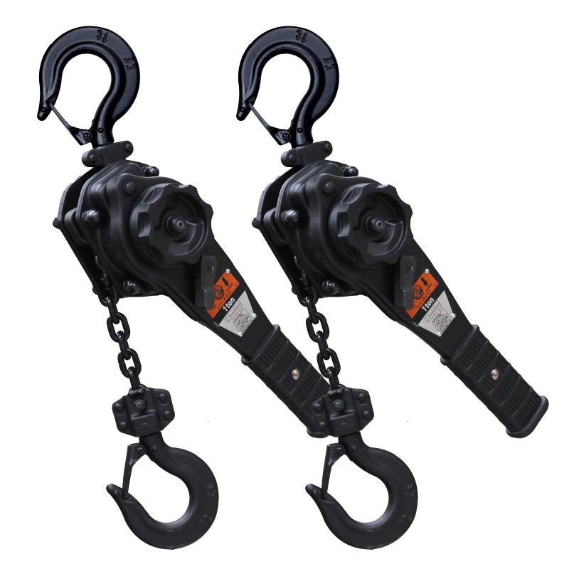 ベストアンサー レバーホイスト VGP 1t チェーン 1.5m ブラック 黒 1ton 1トン 1.0t 1000kg チェーン ..