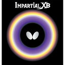 バタフライ(Butterfly) 卓球 ラバー インパーシャルXB 表ソフト テンション (スピード) 00410 レッド 厚(4)