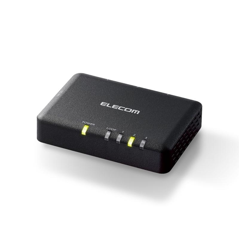 エレコム スイッチングハブ ギガビット EHC-GPA2