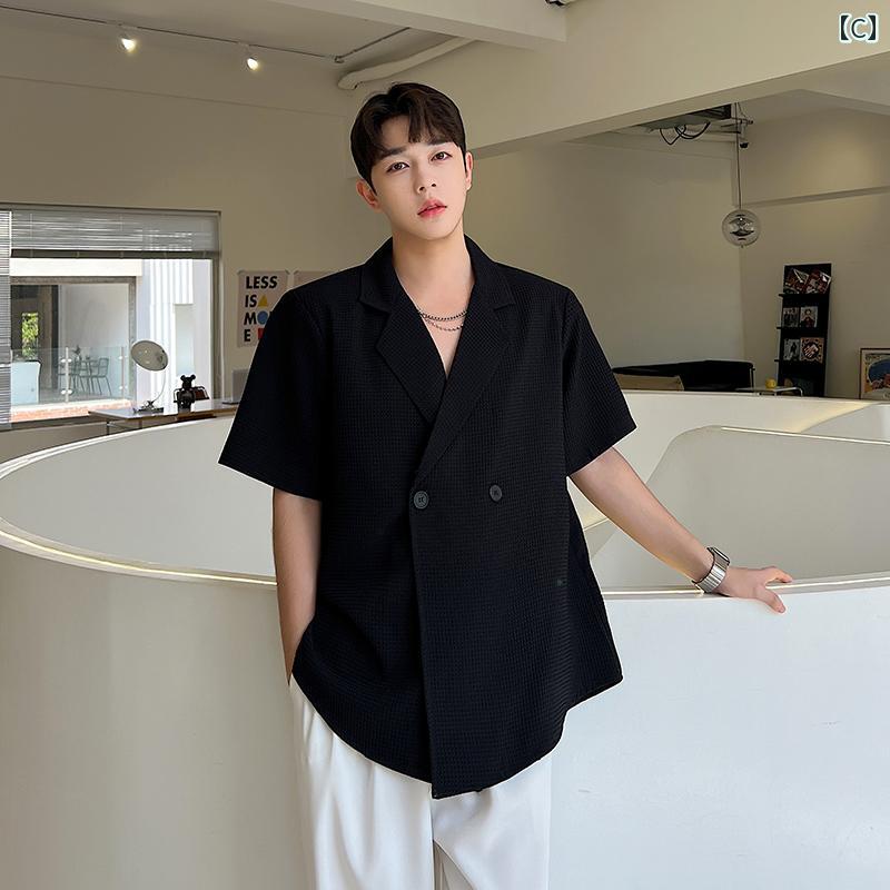秋冬 コーデ メンズ 服 シンプル ファッション オシャレ 大人 かっこいい 大きいサイズ ストリート 紳士服 アメリカン レトロ マルチ ポケット ワークウェア 長袖 シャツ カジュアル ライトブラウン ジャケット CS 37