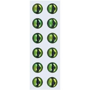 Bassday(バスデイ) 3Dアイシール エメラルド 5mm