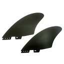 FUNKTION FCSII FCS2サーフボード用 2フィン FCSII対応 K2 TWIN KEEL 4.65” 2枚セットFKGFCC-FCSII-K2