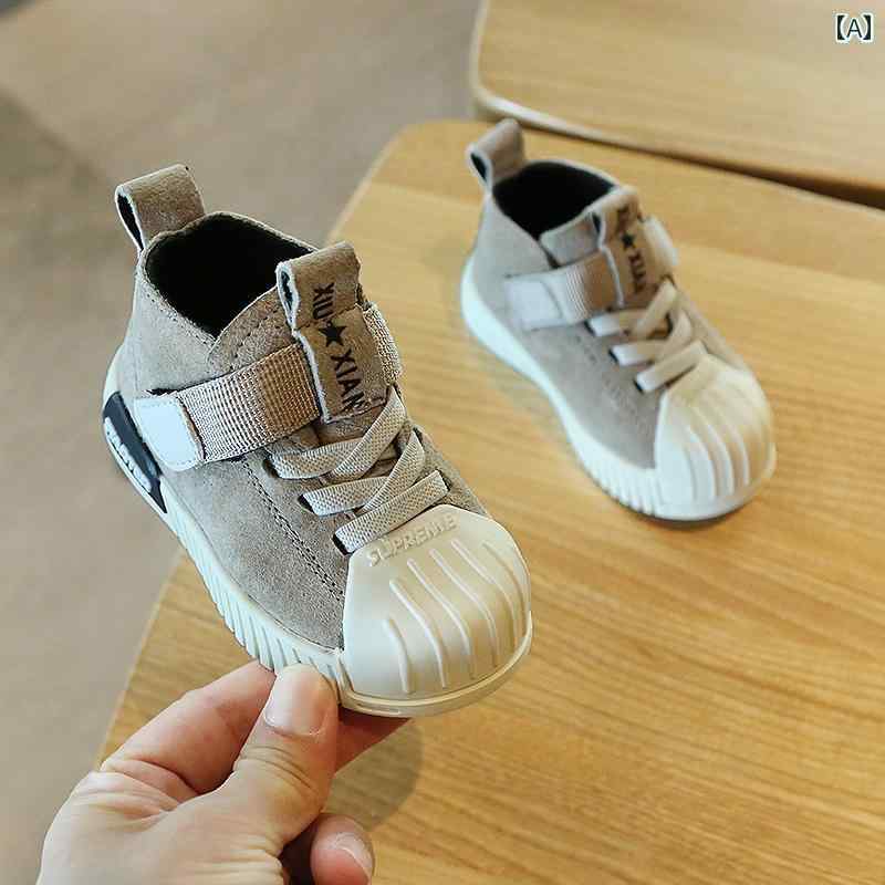 スニーカー ベビー 幼児 ファースト シューズ 秋冬 男の子 赤ちゃん 靴 1～2歳 防寒 ボーイズ 厚手 柔..