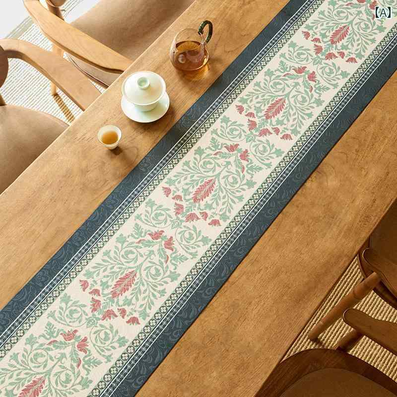 テーブルランナー センタークロス おしゃれ ハイエンド テーブル 防水 ティーテーブル ロング テーブルクロス テーブルデコレーション 雰囲気 レイアウト