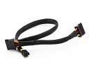 joleully SATA 15ピン x2 - Mini 6ピン ATX Dell Inspiron 3668 3653 3650 HDD SATA電源ケーブル交換用 12インチ(30cm)(2)