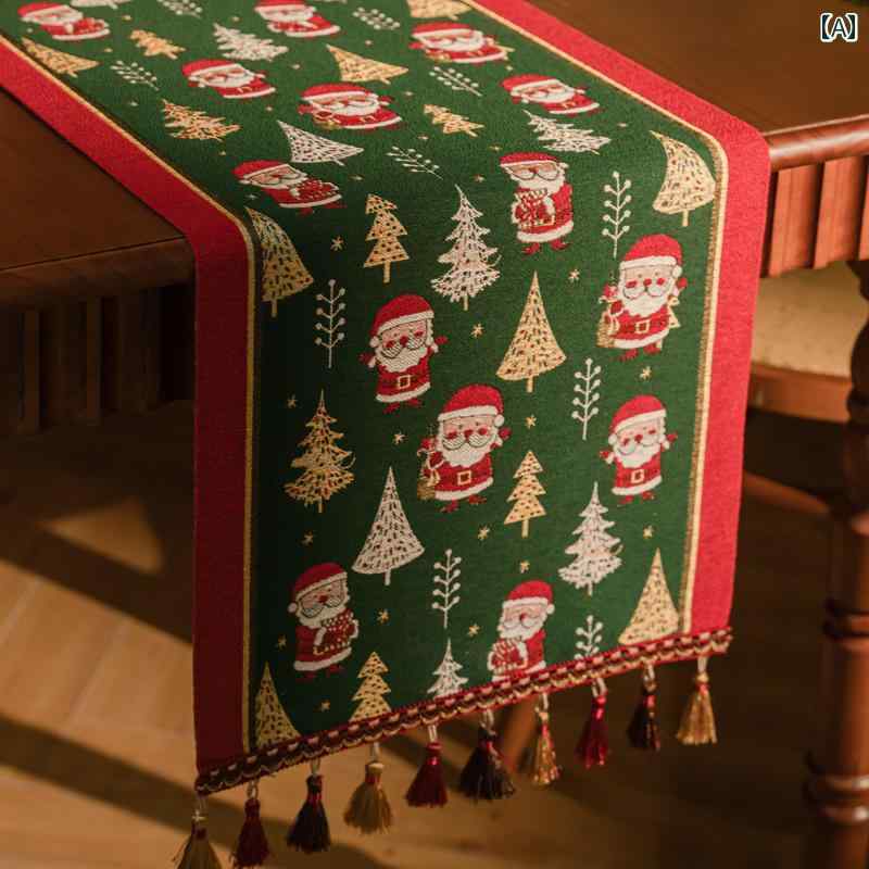 テーブルランナー センタークロス クリスマス デコレーション オシャレ ダイニングテーブル テーブルク..