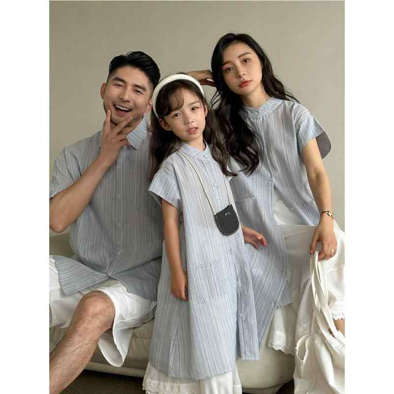 ペアルック 親子コーデ 家族旅行服 ファミリー お揃い カジュアル ユニセックス サマーファッション 快..