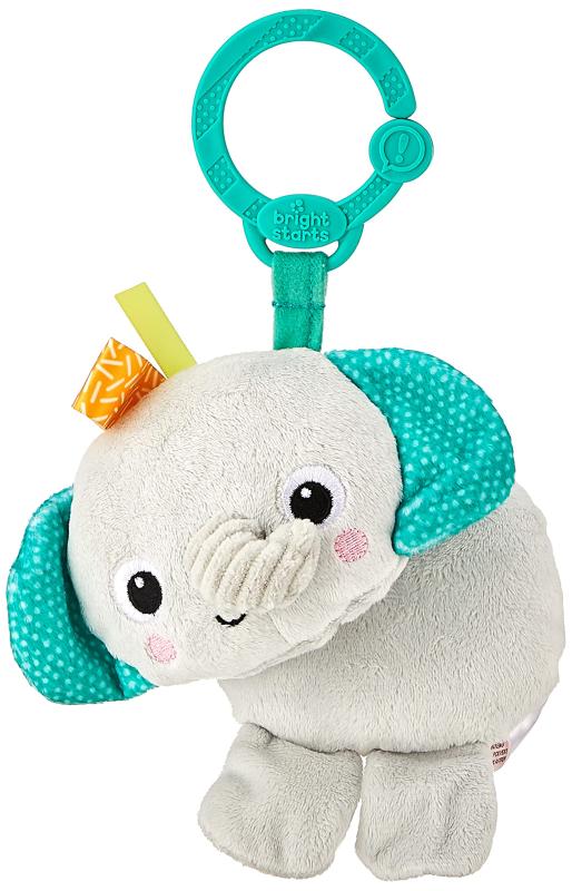 ブライトスターツ Bright Starts フレンズフォーミー・ぞう 0ヶ月 ぬいぐるみ 布製玩具 知育玩具 お出かけ用に ベビーカー 12295