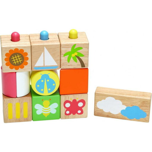 Edutē エデュテ POP UPブロックス 積み木 つみき 知育玩具 0歳 1歳 出産祝い 誕生日プレゼント 男の子 女の子 Edutē エデュテ POP UPブロックス 積み木 つみき 知育玩具 0歳 1歳 出産祝い 誕生日プレゼント 男の子 女の子