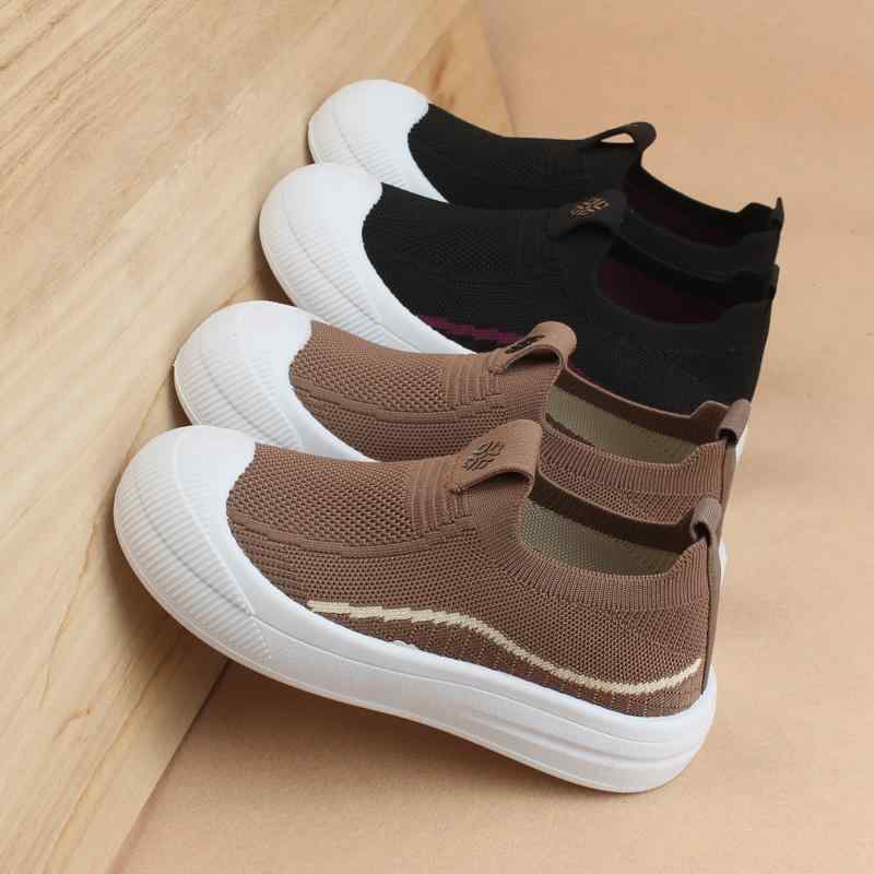 スリッポン 布靴 履きやすい 夏 厚底 ローファー 軽量 滑り止め加工 通気性がいい レディース フラット シューズ シンプル カジュアル