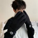 手袋 メンズ 5本指 フィンガー グローブ 防風 防水 防寒 厚手 冬用 暖かい 登山 男性 バイク オートバイ ウェア スキー スノボー ウィンター アウトド...