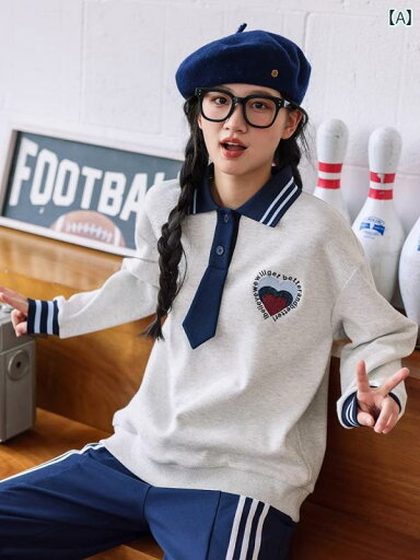 女の子 ガールズ ファッション セットアップ トレーナー 春秋冬 中学生 ゆったり おしゃれ ポロ襟 高校生 トップス 女の子 ガールズ ファッション セットアップ トレーナー 春秋冬 中学生 ゆったり おしゃれ ポロ襟 高校生 トップス