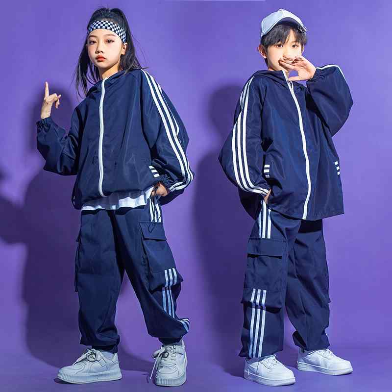 子供服 女の子 男の子 スウェットスーツ スウェットパンツ コスチューム バンド ダンス ヒップホップ ..