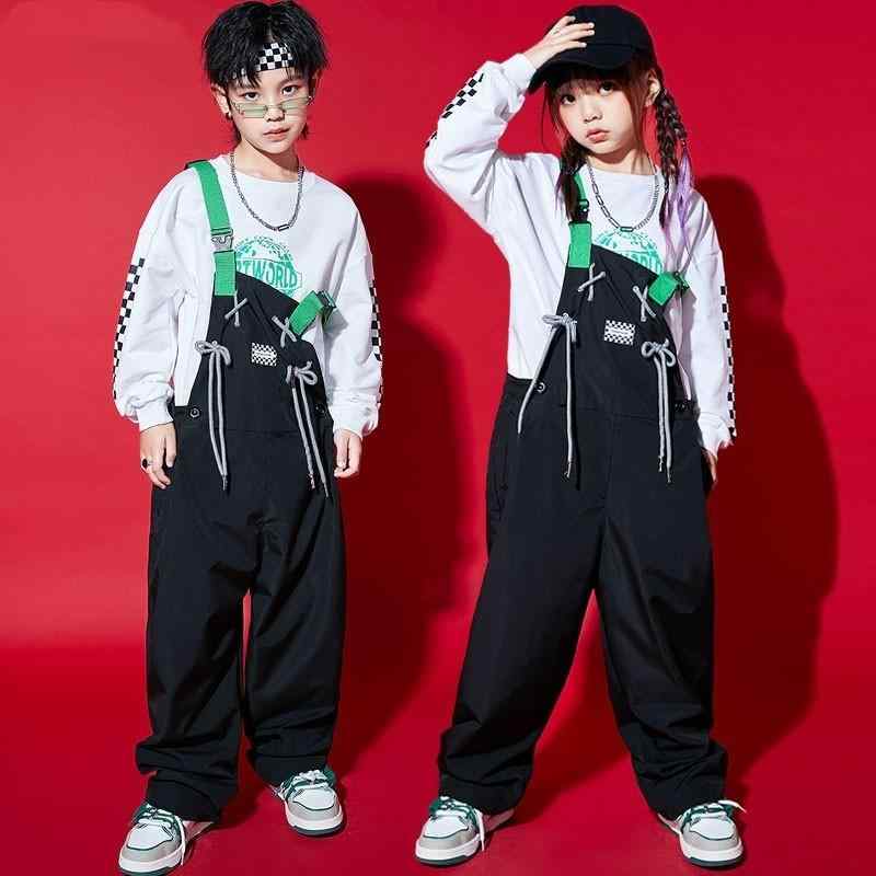 ダンス衣装 セットアップ オーバーオール スウェット カバーオール ヒップホップ ジャズダンス ワイド..