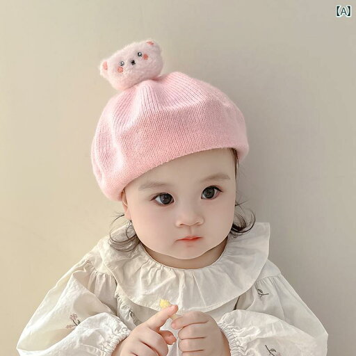 女の子 赤ちゃん用 秋冬 ベビー 帽子 かわいい ニット ウール ベレー帽 柔らかい素材 子供用 ファッション カボチャ帽子 女の子 赤ちゃん用 秋冬 ベビー 帽子 かわいい ニット ウール ベレー帽 柔らかい素材 子供用 ファッション カボチャ帽子