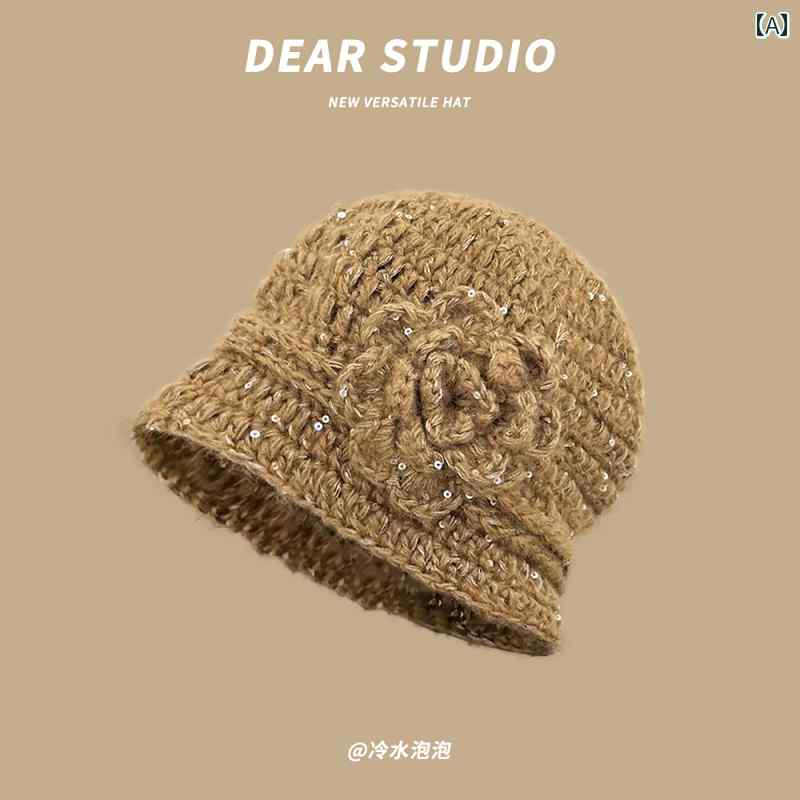 ハット ユニセックス 帽子 小顔効果 かわいい 花 ターバン帽子 アウトドア おしゃれ アイテム バケット コーディネート レディース メンズ