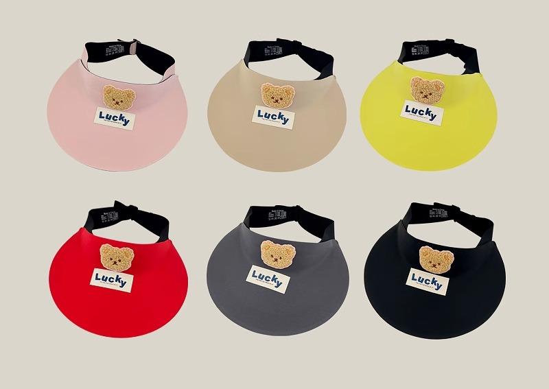 ファッション サンバイザー 日よけ ハット 帽子 軽量 ひさし帽 小物 日焼け防止 クマ付き 旅行 つば 大きい 調節可能 女性 折りたたみ 外出 屋外 レジャー レディース 夏