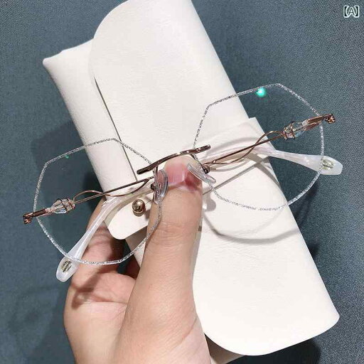 アイウェア メガネ キラキラ ラメ フレーム 多角形 ビーズ付き エッジ 女性用 度なし 伊達メガネ フェアリー リムレス 眼鏡 韓国 イベント 顔回り 華か 映え レディース 華奢 シェル クリア アイウェア メガネ キラキラ ラメ フレーム 多角形 ビーズ付き エッジ 女性用 度なし 伊達メガネ フェアリー リムレス 眼鏡 韓国 イベント 顔回り 華か 映え レディース 華奢 シェル クリア