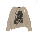 長袖トップス Tシャツ プルオーバー 夏 日焼け防止 ダメージ加工 ゆったり ルーズ 楽ちん リラックス おしゃれ かわいい 韓国 モテ服 女子力アップ デート レジャー 日常使い 万能アイテム
