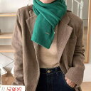 マフラー 新年 ギフト グリーン スカーフ 冬 女性 男性 ウール混紡 ニット 高級感 芸術的 暖かい 学生 シンプル