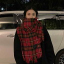 マフラー 赤 チェック柄 スカーフ レディース 冬 高級感 イミテーション カシミヤ風 カップル スタイル 学生 暖かい 柔らかい ショール プレゼント