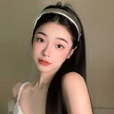 カチューシャ ヘアバンド アクセサリー レディース おしゃれ ファッション 女性 ブラック シルバー ヘアフープ ハイエンド 夏 カジュアル モード エレガント