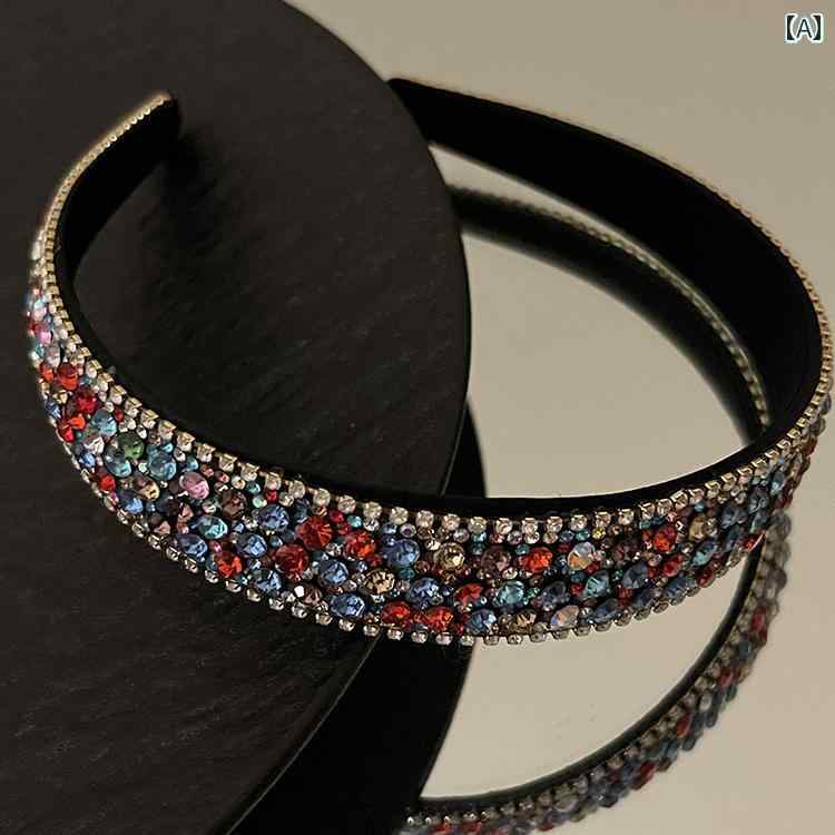 ヘアバンド カチューシャ アクセサリー レディース おしゃれ ファッション レトロ ヘッドバンド 高級感 カジュアル 華やか プレゼント イベント