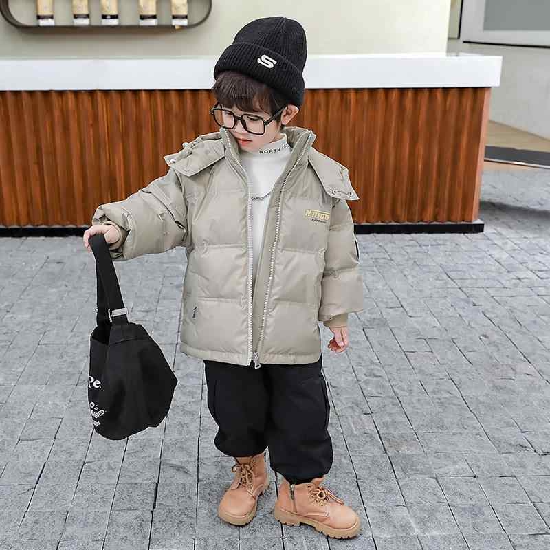 子供服 男の子 ボーイズ ダウンジャケット ホワイトダックダウン フード付き 厚手 暖かい 冬 防寒 通学..
