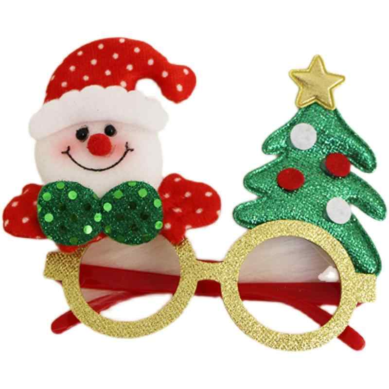 レディース クリスマス メガネ ホームパーティー 仮装 サンタクロース かわいい ツリー トナカイ 雪だるま 楽しい