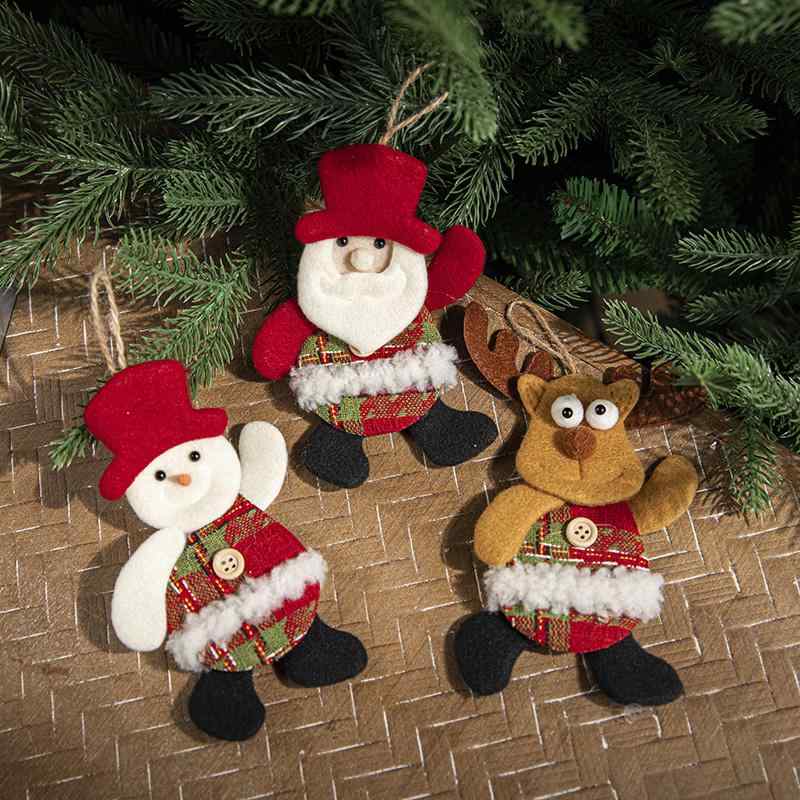 クリスマスツリー 装飾 ペンダント 吊り下げ 窓 クリスマスシーン レイアウト デコレーション かわいい インテリア オーナメント