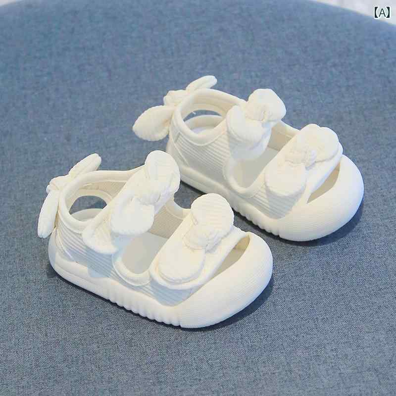ベビー 幼児 サンダル 女の子 夏 アウトドア おしゃれ プリンセス シンプル シューズ 靴 滑り止め ソフ..