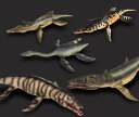 恐竜 海洋生物 フィギュア 模型 おもちゃ ホビー 人形 コレクション インテリア ミニチュア リアル 模擬 ジュラ紀 子供 男の子 ギフト 教育 プレゼント