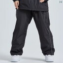 長ズボン スキー ウェア メンズ レディース ユニセックス ワイド 太め ゆったり スノー パンツ ボード 防風 防水 暖か スノボー 大きめ 冬 雪 登山 ス...