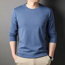 春秋 長袖 Tシャツ メンズ 薄手 スウェットシャツ トレーナー 父の日 ギフト ゆったり カジュアル レジャー アウトドア 休日 タウンユース デイリーユース