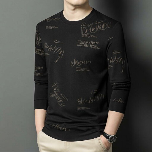 トップス 長袖Tシャツ メンズ ラウンドネック スウェットシャツ 春秋 プルオーバー Tシャツ カジュアル レイヤリングシャツ Tシャツ ベーシック オシャレ トップス 長袖Tシャツ メンズ ラウンドネック スウェットシャツ 春秋 プルオーバー Tシャツ カジュアル レイヤリングシャツ Tシャツ ベーシック オシャレ