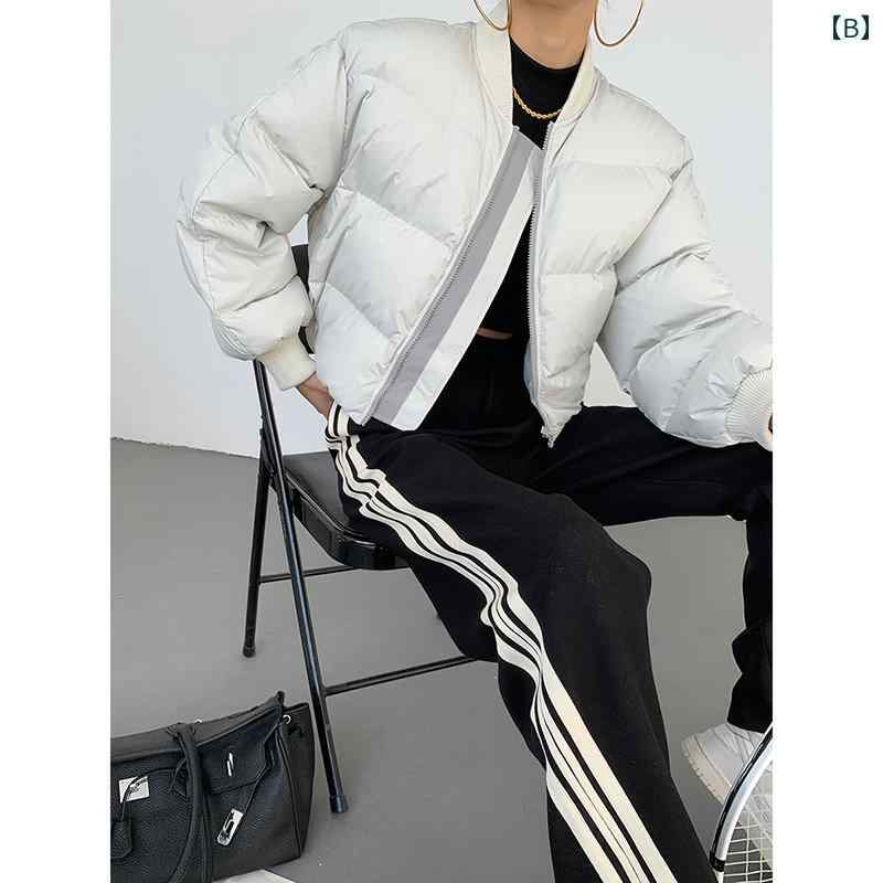 女性 ショート ダウン ジャケット レディース 冬 ファッション 厚手 暖かい アウター 防風 スポーティー カジュアル