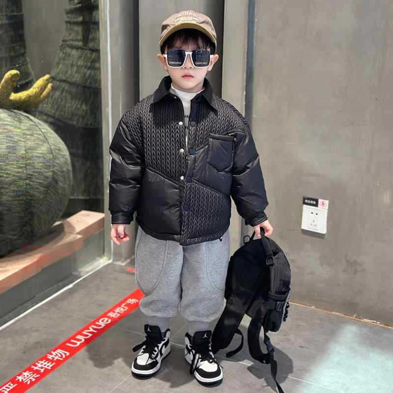 ダウンジャケット アウター 子供服 男の子 ボーイズ ホワイトダックダウン 厚手 暖かい 秋冬 軽量 防寒..