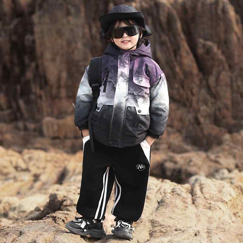 子供服 男の子 ボーイズ キルティングジャケット フード付き フリースライナー 厚手 暖かい 秋冬 防寒 軽量 通学 多機能 アウトドア キッズ