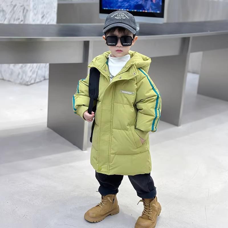 ダウンジャケット アウター 子供服 男の子 ボーイズ フード付き ホワイトダックダウン手 暖かい 秋冬 防寒 通園 通学 スポーツ アウトドア キッズ