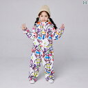 ジャンプスーツ キッズ 男の子 女の子 子供用 スーツ ウエア ワンピース 防水 防風性 スキー パンツ アウトドア スノー用品 アウトドア ウインタースポーツ 防寒 保温性 フード付き