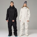 メンズ レディース ワンピース スーツ セットアップ フード付き ジャケット パンツ ウエア ズボン 防寒 暖かい 防水 防風 スキー スノーボード アウトドア...
