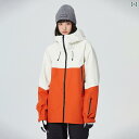 メンズ レディース ジャケット ウエア アウトドア ウインタースポーツ 防水 防風性 屋外 スノーボード 男女兼用 カップル 防寒 暖かい フード付き
