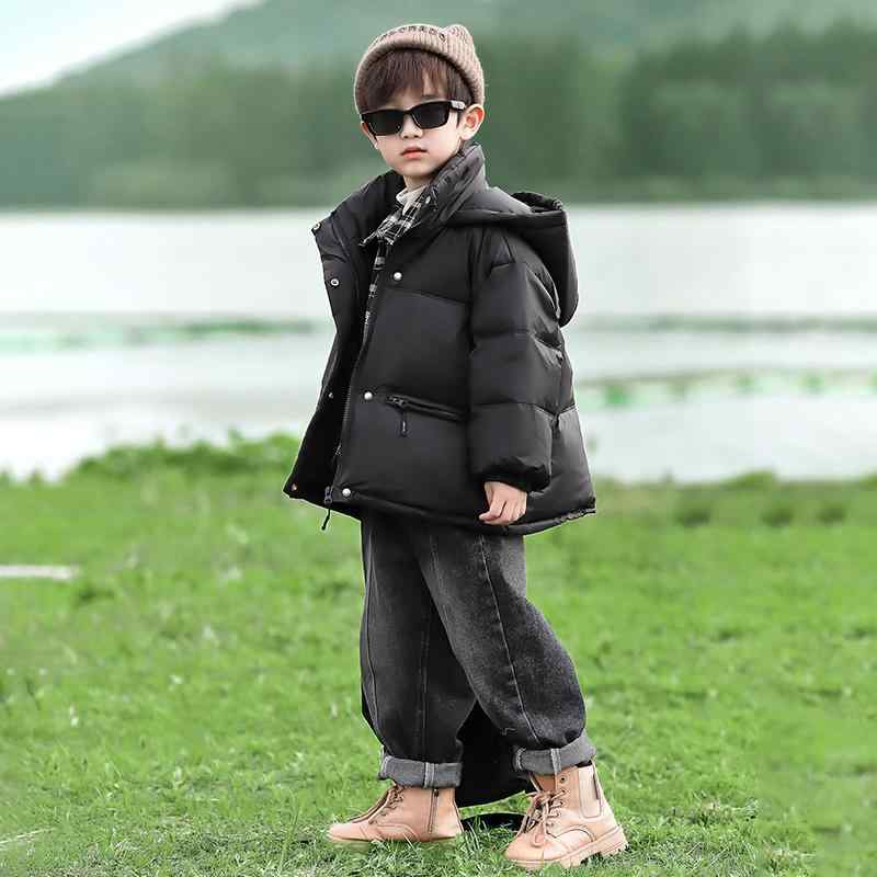 ダウンジャケット アウター 子供服 男の子 ボーイズ ホワイトダックダウン フード付き 厚手 暖かい 秋..