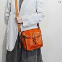 ショルダーバッグ メンズ レディース 革 植物タンニンなめし ホースハイド 重厚感 レトロ レザー ギフト カジュアル レジャー 斜め掛け
